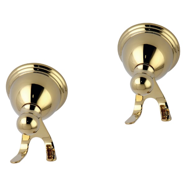 Restoration Robe Hook, Polished Brass
